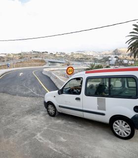 La Consejería de Obras Públicas pone en servicio la nueva conexión del casco de Arucas con la Circunvalación · foto 2