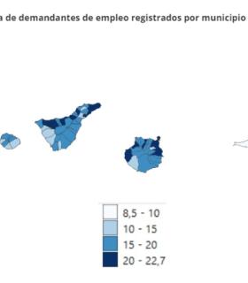 Lanzarote y Fuerteventura, las islas con menor tasa de demandantes de empleo registrados en Canarias en 2022 · foto 1
