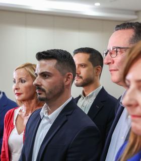 Coalición Canaria y Partido Popular sellan un acuerdo por la gobernabilidad de Canarias · foto 2