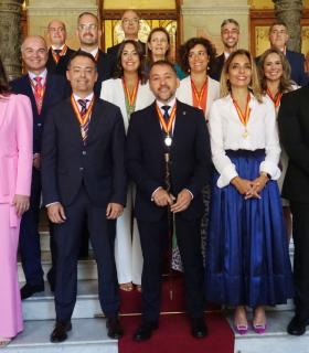 Santa Cruz constituye su Ayuntamiento y proclama alcalde a José Manuel Bermúdez · foto 2