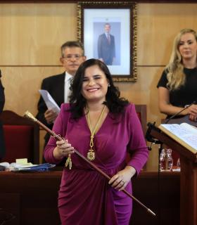 Mari Brito toma posesión como alcaldesa de Candelaria · foto 5
