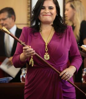 Mari Brito toma posesión como alcaldesa de Candelaria · foto 2