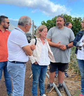 Valido hace un llamamiento para que El Hierro vuelva a tener voz en Madrid y se "escuchen sus problemas" · foto 1