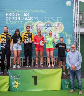 Jairo Paule y Ana Boullon, ganadores de la IX Carrera popular de La Esperanza · foto 5
