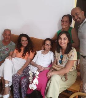 Doña Paula Reyes cumple más de un siglo de vida · foto 1