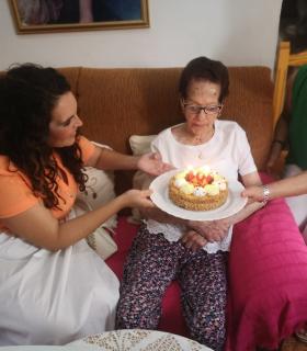 Doña Paula Reyes cumple más de un siglo de vida · foto 2