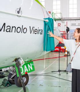 El "Binter" Manolo Vieira ya vuela por el cielo de Canarias · foto 2