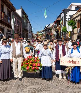 Candelaria y Teror honran su hermanamiento en las Fiestas del Pino · foto 1