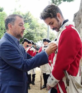 Santa Cruz recrea en sus calles la victoria del general Gutiérrez sobre las tropas inglesas · foto 3