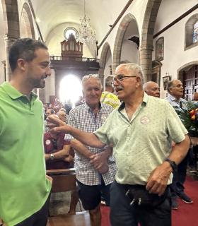 El alcalde recibe el XXIII Encuentro Regional de Veteranos de Infantería de Marina de Canarias · foto 2