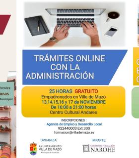 Villa de Mazo ofrece tres cursos de formación gratuita para el mes de noviembre · foto 1