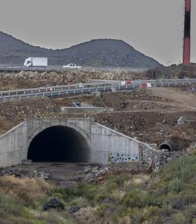 La Consejería de Obras Públicas ejecuta el 85% del presupuesto destinado al proyecto del enlace Chafiras-Oroteanda · foto 3