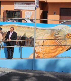 Finalizados los tres murales underground en Caleta de Fuste Miradas del Atlántico · foto 1