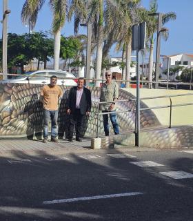 Finalizados los tres murales underground en Caleta de Fuste Miradas del Atlántico · foto 2