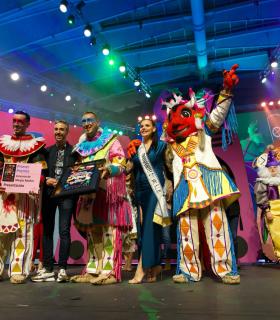 Bambones consigue el primer premio de Interpretación del concurso de Murgas · foto 1