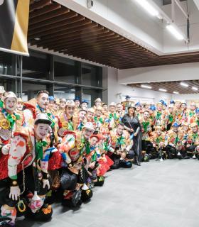 Éxito rotundo de las fiestas del Carnaval en el Mercado de Guía este fin de semana · foto 1