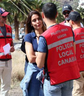 La Policía Local se forma en operaciones de seguridad y vigilancia utilizando drones · foto 1