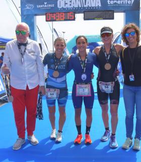 El triatlón XII Ocean Lava finaliza con las victorias de Nicholas Ward y Zaira Lorenzo · foto 1