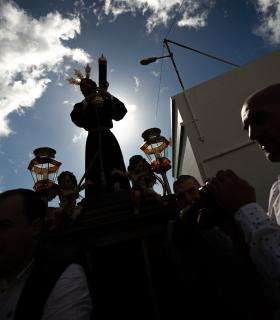 Via Crucis de este viernes en Igueste · foto 4