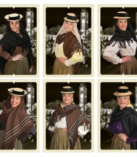 Once candidatas aspiran a convertirse mañana sábado en la nueva Romera Mayor y Romera de Mayores  de las Fiestas de San Marcos de Tegueste · foto 2