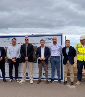 Santa Cruz comienza la obra que permitirá canalizar agua desalada al distrito Suroeste · foto 2