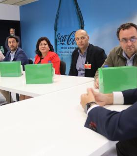 El Ayuntamiento de Tacoronte y Coca-Cola subrayan el protagonismo de la compañía en la ciudad · foto 1