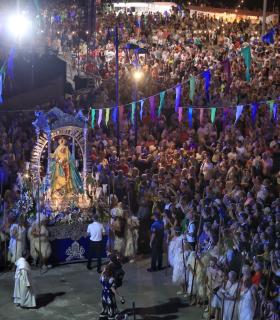 Candelaria revive su historia con una emotiva Ceremonia Guanche y la Procesión Nocturna · foto 1