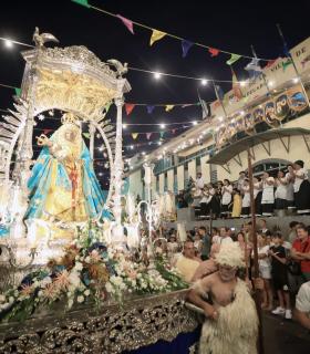 Candelaria revive su historia con una emotiva Ceremonia Guanche y la Procesión Nocturna · foto 2