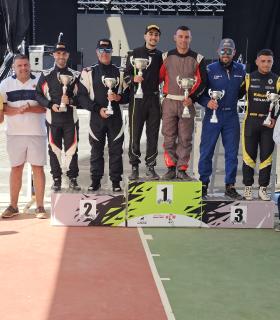 Los mejores coches de Canarias quemaron rueda en el I Rally Sprint Antigua · foto 1