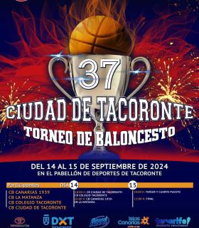 El Torneo de Baloncesto Ciudad de Tacoronte celebra en septiembre su trigésimo séptimo aniversario · foto 1