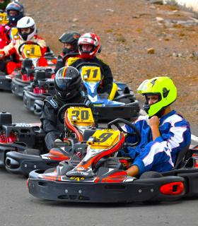 El Team Concepción con dos equipos de la escuela de karting destacan en Gran Canaria con un rendimiento de alto nivel en la Serie PDM · foto 1