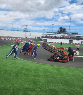 El Team Concepción con dos equipos de la escuela de karting destacan en Gran Canaria con un rendimiento de alto nivel en la Serie PDM · foto 2