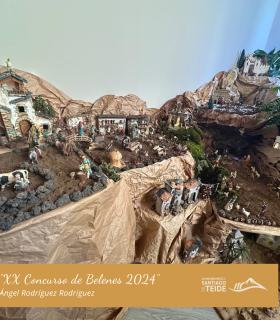 Miguel Ángel Rodríguez, ganador de la XX edición del Concurso de Belenes de Santiago del Teide · foto 3