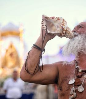 La ceremonia guanche del Hallazgo de la Virgen de Candelaria emociona un 14 de agosto más · foto 3