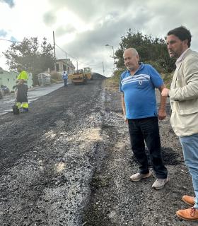 En marcha los trabajos de adecentamiento y reasfaltado en las calles Las Higueras y Adelantado · foto 2