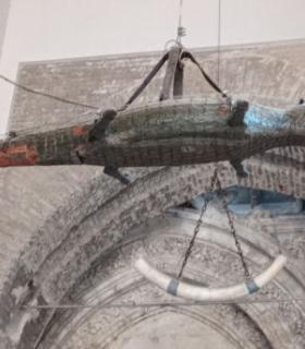 ¿Qué hace un cocodrilo del Nilo en la catedral de Sevilla? · foto 1