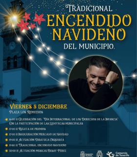 Buenavista del Norte da la bienvenida a la Navidad con su tradicional encendido · foto 1