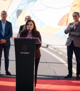 El mural público más grande de Canarias está en Candelaria y lo firma el artista Pepe Dámaso · foto 1