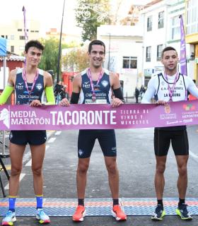 Pedro Ricardo Santagati y Johanna Ardel consiguen los mejores tiempos en la XXXV Media Maratón Ciudad de Tacoronte · foto 4