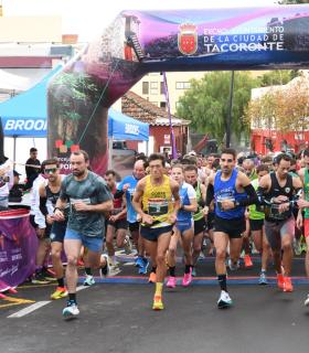 Pedro Ricardo Santagati y Johanna Ardel consiguen los mejores tiempos en la XXXV Media Maratón Ciudad de Tacoronte · foto 1