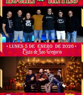 Charcojondo y Señor Natilla pondrán el broche musical a la Noche de Reyes en la Plaza de San Gregorio · foto 1