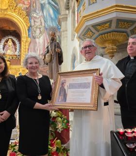 Eucaristía en la Basílica en conmemoración de la visita de la imagen del Santo Hermano Pedro · foto 1