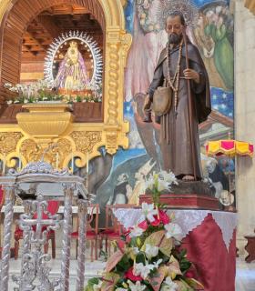 Eucaristía en la Basílica en conmemoración de la visita de la imagen del Santo Hermano Pedro · foto 2