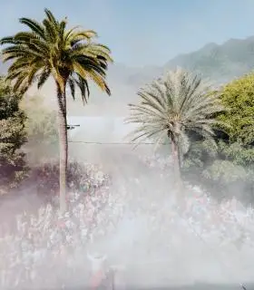 La Gran Polvacera de Los Llanos de Aridane se consolida como cita clave del carnaval palmero · foto 2