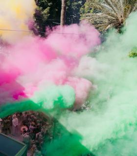 La Gran Polvacera de Los Llanos de Aridane se consolida como cita clave del carnaval palmero · foto 3