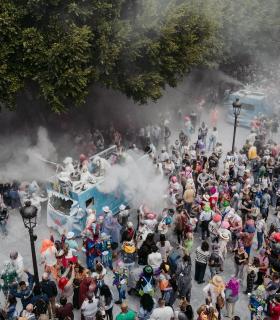 Los Llanos de Aridane se vuelca con uno de sus actos más emblemáticos: la Gran Polvacera · foto 2