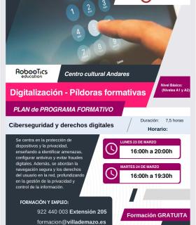 El Ayuntamiento de Villa de Mazo organiza una formación en ciberseguridad y derechos digitales  · foto 1