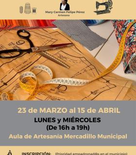 El Ayuntamiento de Villa de Mazo organiza un curso de iniciación al patronaje · foto 1