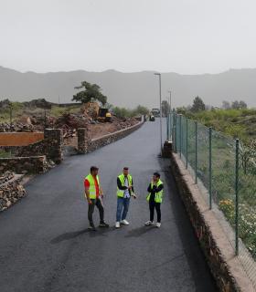 El Paso completa la mejora integral del Camino Pepe Jiménez en La Rosa con 118.804 euros de inversión · foto 2