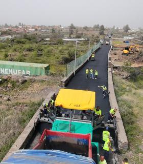 El Paso completa la mejora integral del Camino Pepe Jiménez en La Rosa con 118.804 euros de inversión · foto 1